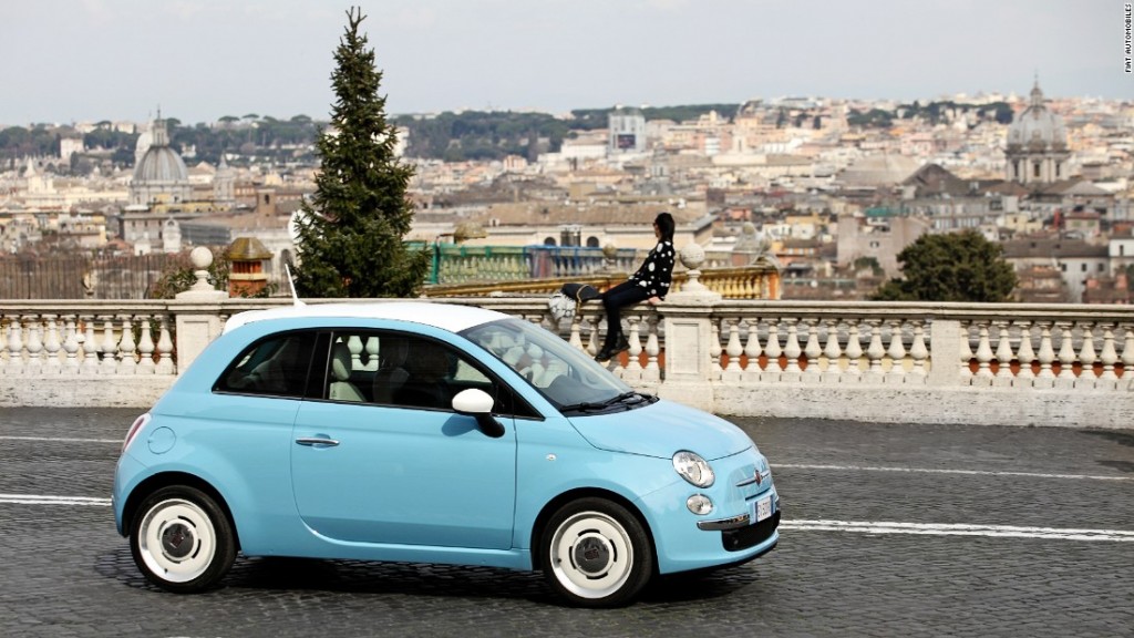 Fiat 500 2 cele mai mici mașini