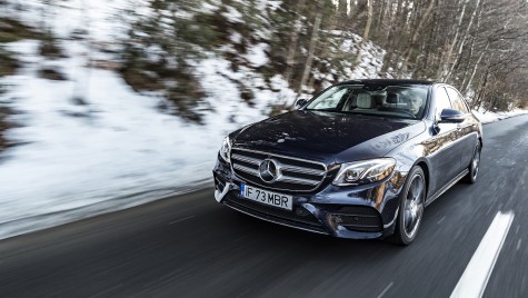 Da, mamă, sunt hipnotizată! Test drive cu cea mai inteligentă limuzină business, Mercedes-Benz E-Class