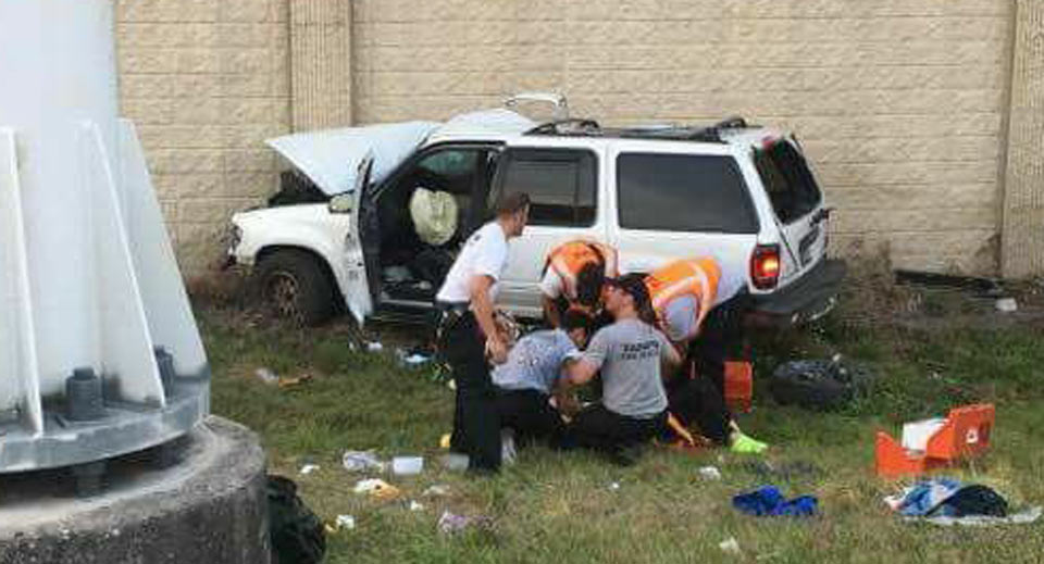 accident șofer minor