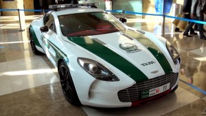 Aston Martin mașini de poliție