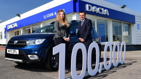 Dacia, un nou record în Marea Britanie