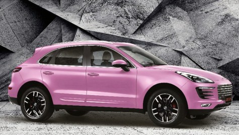 Made in China! Chinezii copiază Porsche Macan și lansează mașina roz Zotye SR9
