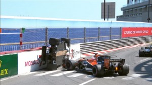 Accident Pascal Wehrlein Monaco