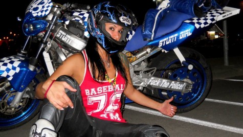 Claudia Mușat: „Promit iubire eternă motocicletei!”