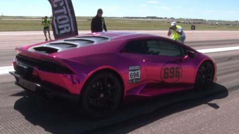 Unul dintre cele mai rapide Lamborghini de pe planetă este roz și este al unei doamne