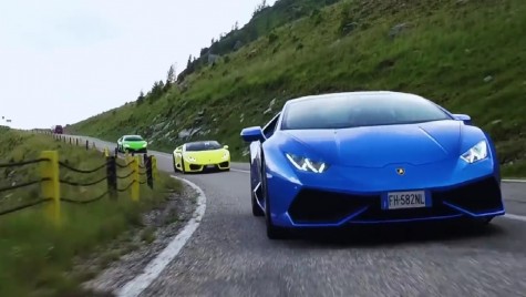 Țara hypercar-urilor – Lamborghini a dus șase mașini pe Transfărăgărășan