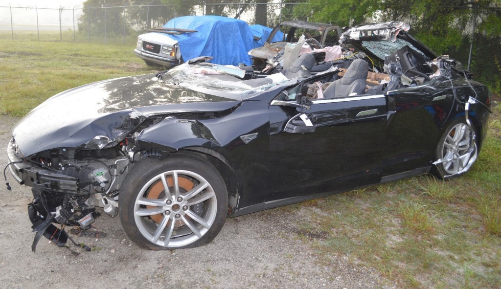 Tesla accident