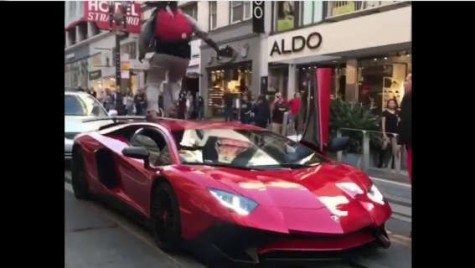 Cum să calci în picioare în Lamborghini? S-a întâmplat în San Francisco