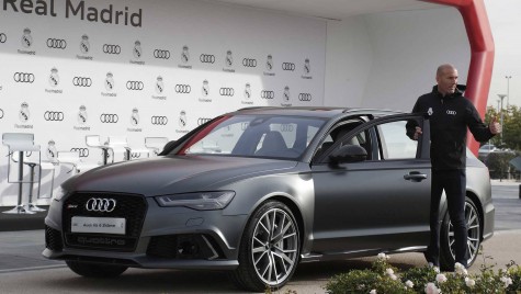 Galacticii și-au primit noile mașini Audi. Uite ce mașină a ales Cristiano Ronaldo