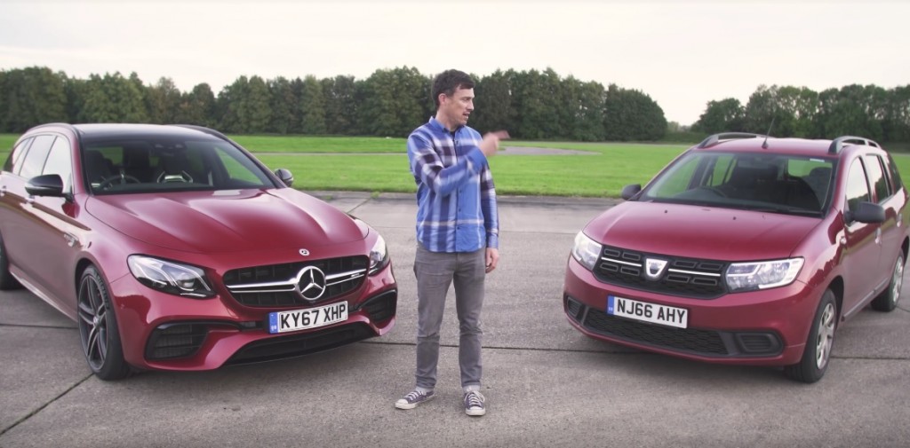 Dacia MCV Logan - Mercedes E-Class