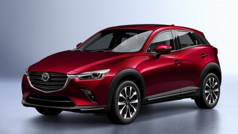 New York 2018 – Mazda CX-3 primește faruri noi și frână de parcare electronică