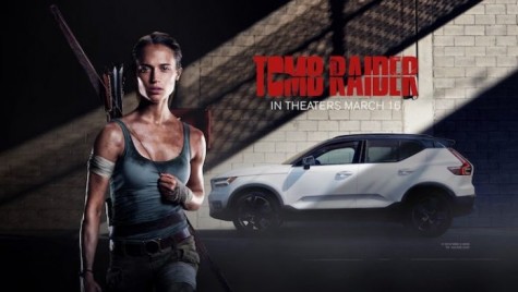 Volvo XC40 este noua mașină a Larei Croft în „Tomb Raider”